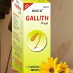 KRIG'S Gallith Drops Homeopathy 30ml (Pack of 1 Bottle) - Fast UK Delivery