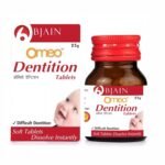 Bjain Omeo Dentition Tablets - 25gm - Fast UK Delivery