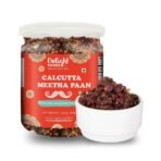 Delight Foods Premium Calcutta Meetha Paan Mukhwas Mouth Freshener, 300grams | Without Supari |Sweet Paan Hygienically Packed Jar | Traditional Mukhwas - Fast UK Delivery