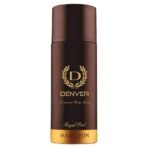 DENVER Royal Oud Deodorant Body Spray for Men (150ML) | Long Lasting Body Spray for Men - Fast UK Delivery