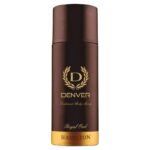 DENVER Royal Oud Deodorant Body Spray for Men (150ML) | Long Lasting Body Spray for Men - Fast UK Delivery