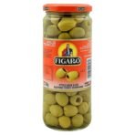 Figaro Green Pitted Olives, 15.87 oz 450 g - Fast UK Delivery