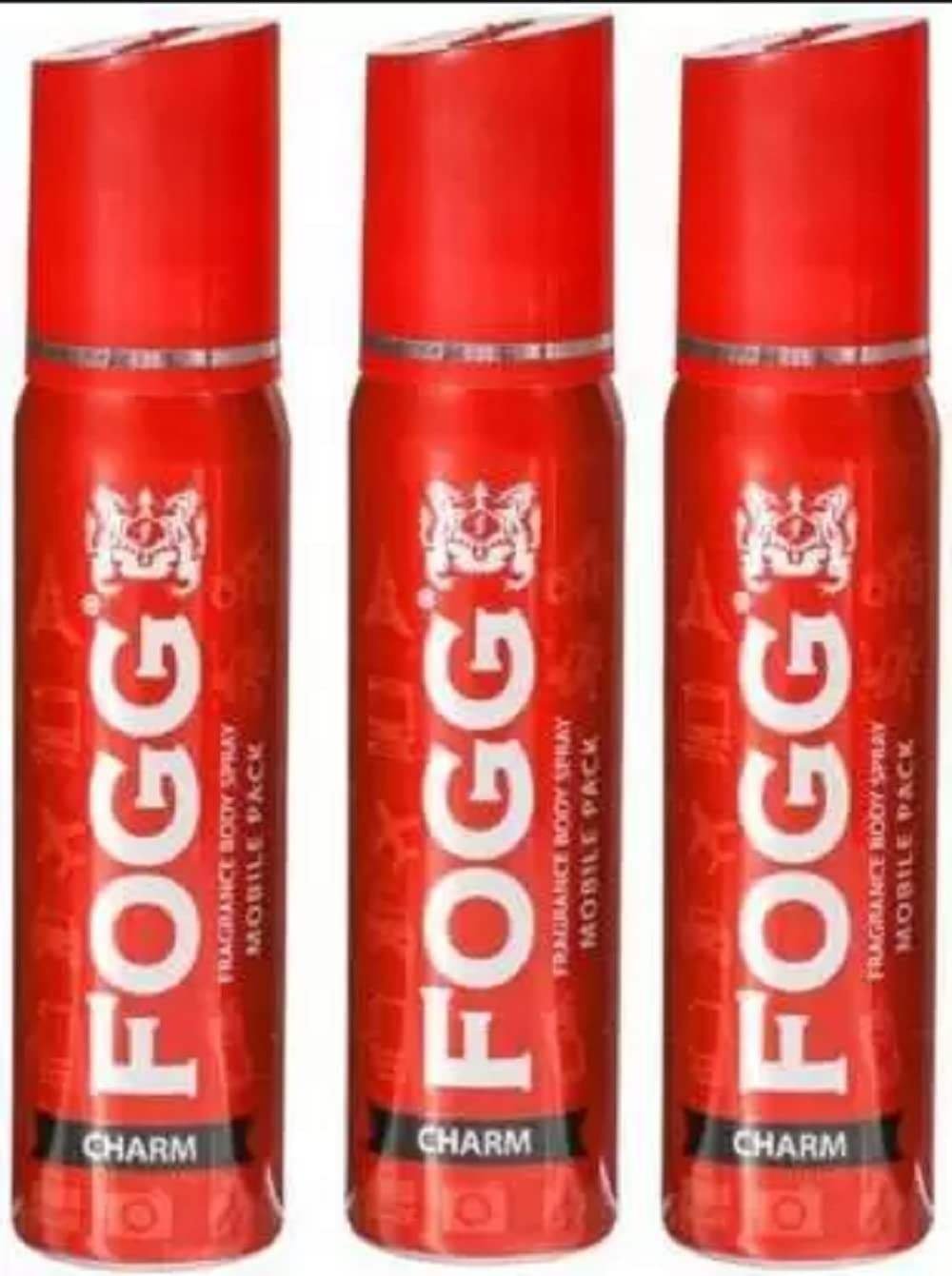 uk61d3VyZwAL-1.jpg FOGG Men & Women Charm Body Spray Mobile Pack Pocket Deo (25 Ml X 3) Fresh Scent Deodorant Spray - & (75 Ml, Pack Of 3) Body Spray - & (75 Ml, Pack Of 3) - Fast UK Delivery - Image 1