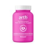 Arth Perimenopause Support | Helps reduce Hot flashes, Improves Harmonal balance | Ashwangandha, Chasteberry, Soy Isoflavones | Emcure Pharmaceuticals Ltd. | 30 Veg Capsules - Fast UK Delivery