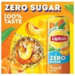 Liptons Ice Tea Peach No Sugar 320ml (Pack of 6 Cans X 320ml Each) Imported. - Fast UK Delivery - Image 4
