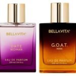 Bella Vita Luxury Date Woman Liquid Eau De Parfum G.O.A.T Man Eau De Parfum With Bergamot Patchouli & Vetiverpremium Long Lasting Spicy & Woody Fragrance For Men 100 Ml,Purple - Fast UK Delivery