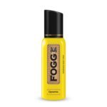 Fogg Fantastic Dynamic No Gas Deodorant for Men, Long Lasting Perfume Body Spray, 150 ml - Fast UK Delivery