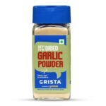CRISTA Dehydrated Garlic Powder | 100% Pure Lehsun Powder | Ready to use | Farm Fresh | Zero added Colours, Fillers, Additives & Preservatives | 45 gms