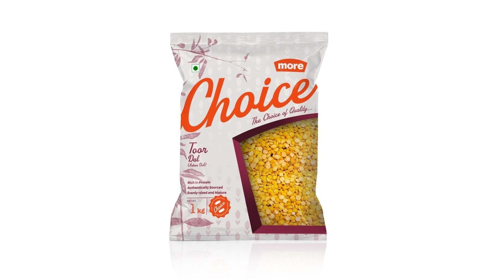 uk61eD6Gj4CwL-1-1.jpg More Choice Tur Dal, 1kg - Fast UK Delivery - Image 1