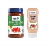 Veeba Pasta-Pizza Sauce,525 Grams & Thousand Island Sandwich Spread Pet Bottle,280 Grams - Pack of 2 - Fast UK Delivery