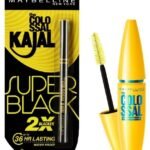 Maybelline New York Colossal Kajal, Super Black, 0.35g And Maybelline New York Volume Express Colossal Masacara, Waterproof, Black, 10 ml - Fast UK Delivery