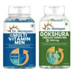 DR. MOREPEN Multivitamins For Men With Omega 3 & Herbs | Energy & Immunity Booster Supplement - 60 Veg Tablets (Multivitamin Men & Gokshura) - Fast UK Delivery