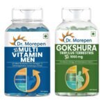 DR. MOREPEN Multivitamins For Men With Omega 3 & Herbs | Energy & Immunity Booster Supplement - 60 Veg Tablets (Multivitamin Men & Gokshura) - Fast UK Delivery