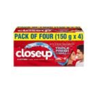 Closeup Everfresh+ Anti-Germ Gel Toothpaste Red Hot, 150 gm (Buy 3 Get 1 Free)..UNIQUE - Fast UK Delivery