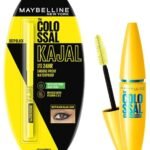 Maybelline New York Colossal Kajal, Black, 0.35g And Maybelline New York Volume Express Colossal Masacara, Waterproof, Black, 10 ml - Fast UK Delivery