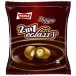 Parle 2 in 1 Eclairs Candy, 277g Pouch - Fast UK Delivery