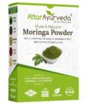Attar Ayurveda Pure Moringa Leaf Powder 800 Grams - Fast UK Delivery