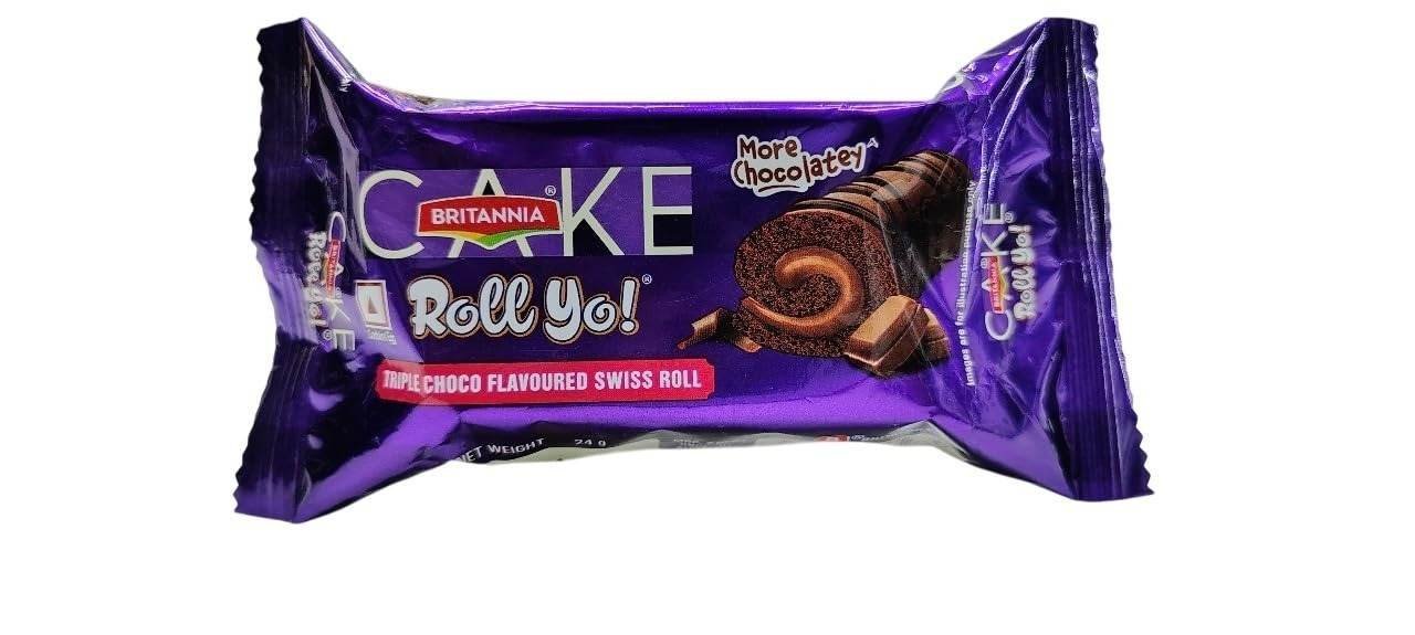 uk61fjhHjpmL-1.jpg Triple Choco Swiss Roll, 24 gm - Fast UK Delivery - Image 1