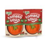 CURRYiT Tomato Soup 55 g (Pack of 2) | Tasty & Fresh Tomato Flavor | First-Ever Instant Premix Soup in Thick Paste Form | Ready to Cook & Eat Food in Just 1 Minute | No Preservatives & Corn Flour - Fast UK Delivery