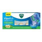 Vicks VapoRub SteamPods 10s, For Steam Inhalation, Quick relief from blocked nose, sinus congestion, headache, and cough due to cold. - Fast UK Delivery