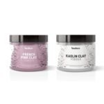 Beaface Combo of 2 French Pink and Kaolin Clay Powder Each of 100 gm (Regenerates Skin cells and Reduce Wrinkles)