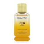 Bella Vita Luxury Men Oud Gold Eau De Parfum Intense Liquid Perfume With Caramel, Orris, Rose, Jasmine |Woody Long Lasting Edp Fragrance Scent 100 Ml - Fast UK Delivery