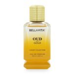 Bella Vita Luxury Men Oud Gold Eau De Parfum Intense Liquid Perfume With Caramel, Orris, Rose, Jasmine |Woody Long Lasting Edp Fragrance Scent 100 Ml - Fast UK Delivery