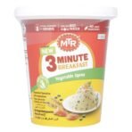 MTR 3 Minute Breakfast Vegetable Upma | Just Add Hot Water | Wholesome Instant Breakfast 80g - Fast UK Delivery