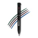 RENEE Bold 4-4-In-1 Kajal Pencil - Four Shades Black, Brown, Teal & Blue - Matte Finish, Rich Color Payoff, One-Stroke Application, Travel Friendly & Easy To Use - Fast UK Delivery