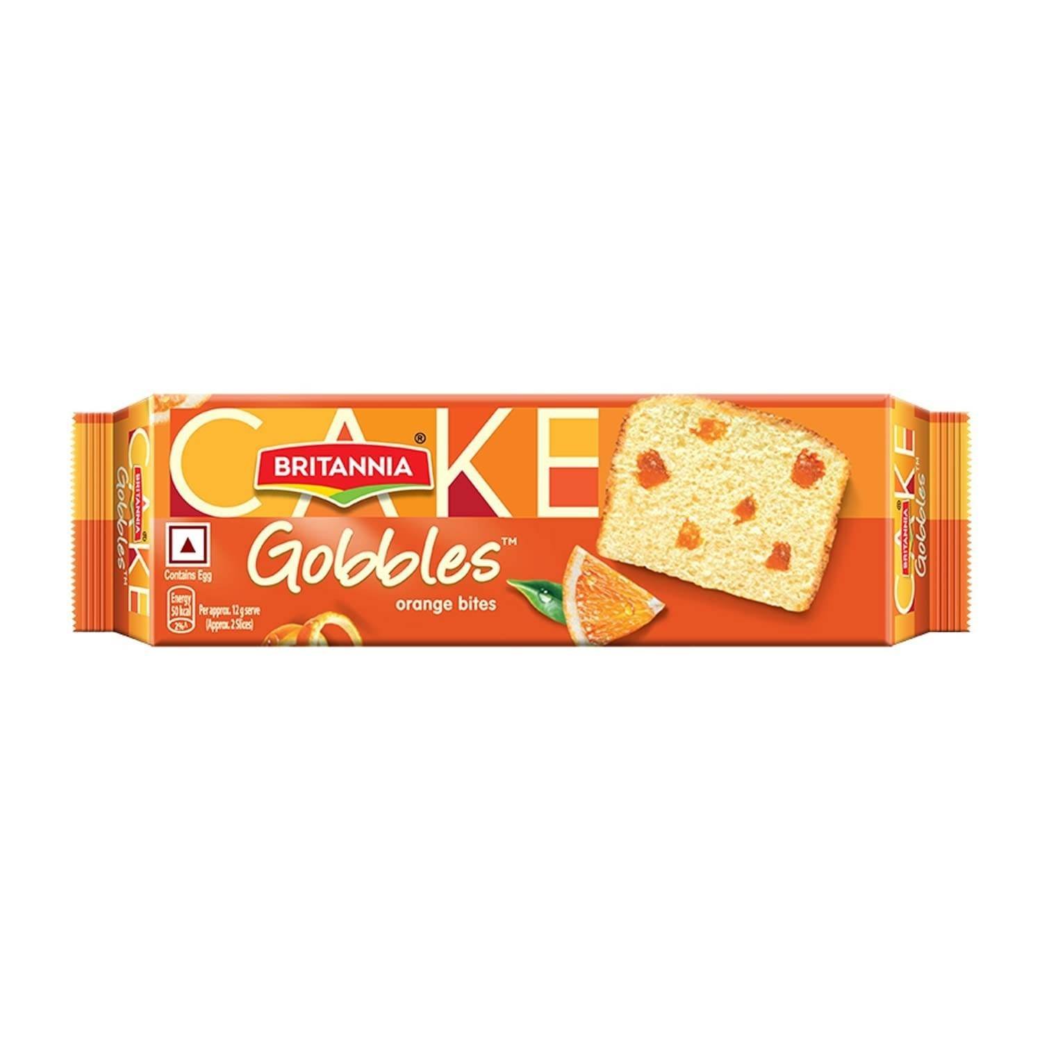 uk61gtbTF2RTL-1-1.jpg Britannia Gobbles Bar Cake Orange Bites, 30 g - Fast UK Delivery - Image 1