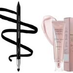 FACESCANADA Strobe Cream - Rose Gold, 30Ml And Facescanada Ultime Pro Intense Gel Kajal With Smudger & Sharpener - Black,1.2 G - Fast UK Delivery