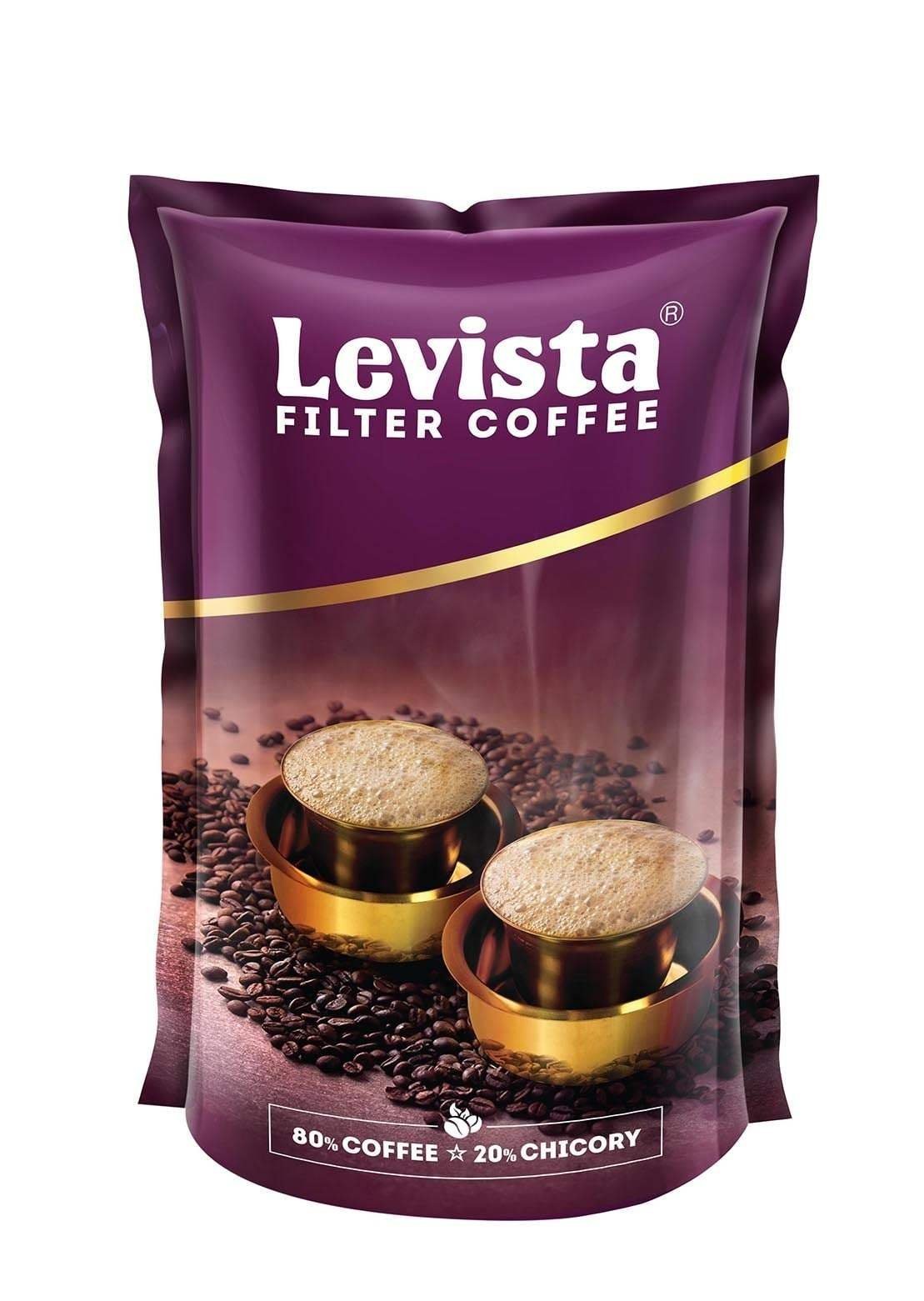 uk61gudnaJnUL-1-1.jpg LEVISTA FILTER COFFEE 80:20-200 GM POUCH - Fast UK Delivery - Image 1
