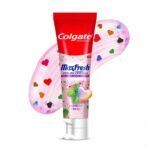 Colgate MaxFresh Rainbow Fresh Gel Toothpaste, with Heart Shaped Cooling Crystals, Triple Mint Flavour, and Ultrafreeze Technology for Intense Freshness, 100g - Fast UK Delivery