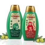Figaro Baby Massage Oil with Goodness of Natural Olive oil enriched with vitamin E 400 ml&Figaro Baby Lotion with Goodness of Natural Olive oil enriched with vitamin E, Dermatologically tested 400 ml - Fast UK Delivery