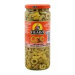 FIGARO Sliced Green Olives, 450 g - Fast UK Delivery