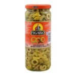 FIGARO Sliced Green Olives, 450 g - Fast UK Delivery