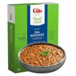 Gits Ready to Eat Dal Makhani, Pure Veg, Heat and Eat Indian Meal, Microwaveable, 300g - Fast UK Delivery