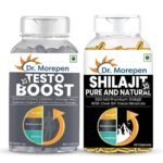 DR. MOREPEN Testo Boost - 60 Tablets & Shilajit 60 Capsules - Fast UK Delivery