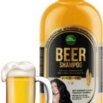 Parle Ropvatika 200ml Beer Herbal Shampoo, Anti-Dandruff, Hair Fall Control and Scalp Treatment with Natural Ingredients, Tea Tree Oil, Aloevara and Argan Oil, for Men Woman (200ml) - Fast UK Delivery