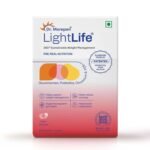 Dr. Morepen LightLife Pre-Meal Nutrition Mix | Controls Appetite & Reduces Cravings | For Men & Women | 10 Sachets | Flavor-Litchi - Fast UK Delivery