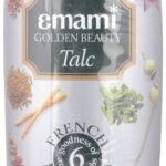 Emami Talcum Powder - Moon Drop, 400g Bottle - Fast UK Delivery