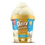 Kwality Wall's The Dairy Factory Vanilla Icecream Tub, 700 ml - Fast UK Delivery