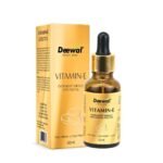 Deewal Vitamin E Face Oil | Anti-Aging & Brightening Face Oil for Glowing Skin | Cold-Pressed Oils for Skin Radiance & Dullness Removal | Face Oil for Men & Women - 100% Natural - Fast UK Delivery