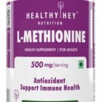 HealthyHey Nutrition L-Methionine Free Form Pure Crystalline -120 Veg Capsuules - Fast UK Delivery