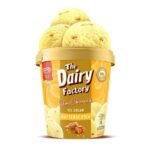 Kwality Wall's The Dairy Factory Butterscotch Icecream Tub, 700 ml - Fast UK Delivery