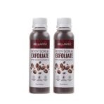 Bella Vita Organic Exfoliate Coffee Scrub For Face & Body, Blackhead Remover, De Tan Removal Ayurveda, Dirt Removal From Neck, Knees, Elbows, Arms, Pack of 2 (75 gm Each) - Fast UK Delivery
