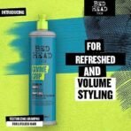 Bed Head TIGI Gimme Grip Hair Texturizing Shampoo for Refreshing & Volumized Hair with Sparkling Red Fruit Fragrance, Volume Boost Professional Shampoo for Thin, Fine & Flat Hair, Salon-like Results, Adds Texture, Volume & Grip, Deep Cleanses, 600 ml - Fast UK Delivery - Image 6