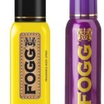 Fogg Fantastic Dynamic Perfume Body Spray, Long Lasting No Gas Deodorant for Men, 150ml&Fogg Paradise Fragrant Body Spray For Women, Long-Lasting, No Gas, Everyday Deodorant & Spray, 150ml - Fast UK Delivery