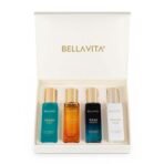 Bella Vita Luxury Unisex Eau De Parfum Gift Set 4 x 20ml for Men & Women with SKAI, FRESH, WHITEOUD, HONEY OUD Perfume|Long Lasting EDP Fragrance Scent - Fast UK Delivery
