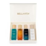 Bella Vita Luxury Unisex Eau De Parfum Gift Set 4 x 20ml for Men & Women with SKAI, FRESH, WHITEOUD, HONEY OUD Perfume|Long Lasting EDP Fragrance Scent - Fast UK Delivery